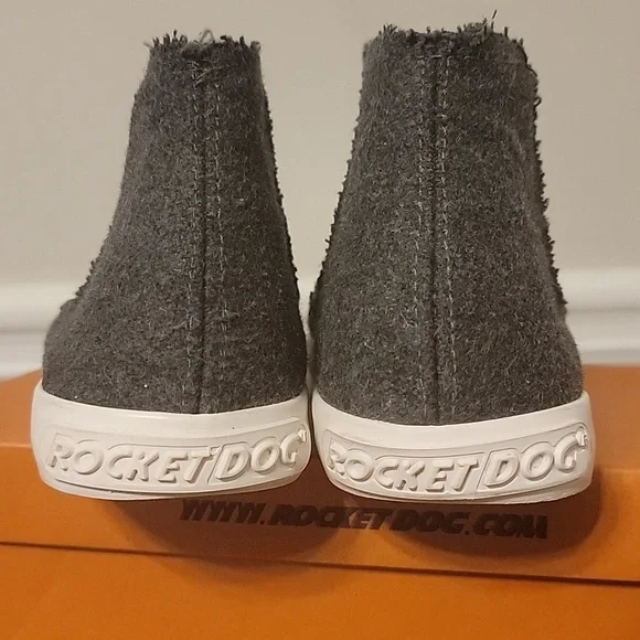 Rocket Dog Cabinjo in Charcoal 10M Women Cabin Joshua Fabric - Picture 7 of 16